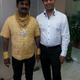 Datta Phuge, left, calls himself the Gold Man. Jeweler Tejpal Ranka fulfills his whims. Courtesy of Ranka Jewellers